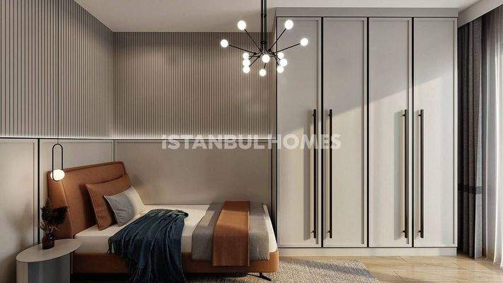 Chic Flats in a Comprehensive Project in Avcilar Istanbul