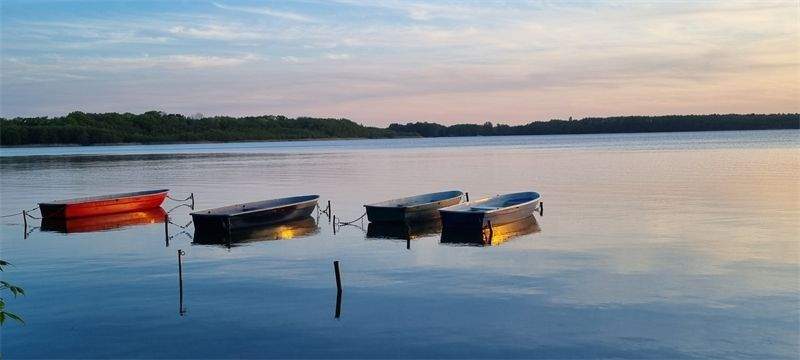 Idyllisches Anglerrevier am We