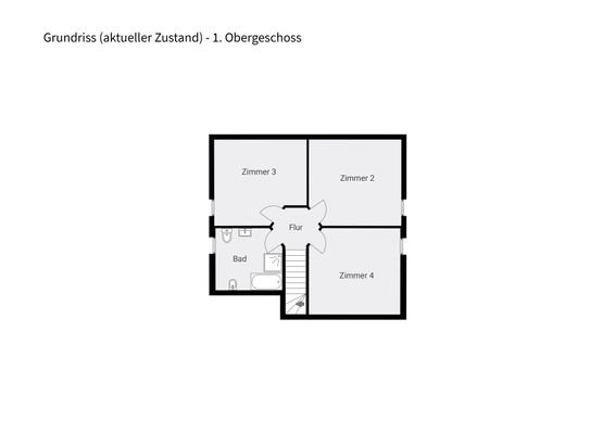 Grundriss - Obergeschoss portal