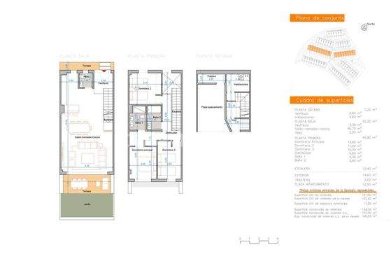 Sea View Townhouses Featuring Private Gardens in Mijas