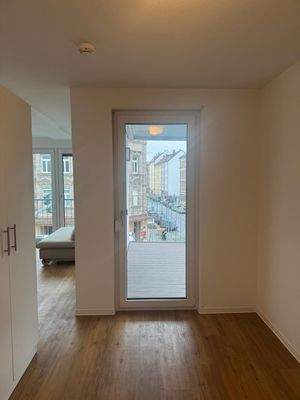 Zugang Balkon Schlafbereich