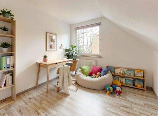 Zimmer 2 im DG (KI generiert)