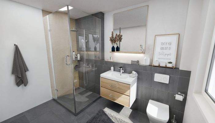 Einichtungsbeispiel Bad