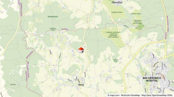 Geolyzer Kartenausschnitt