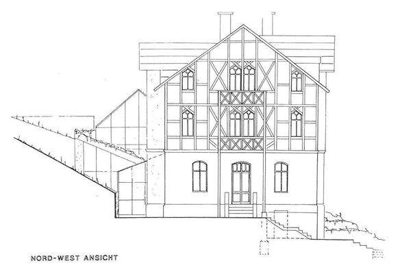 Zeichnung-Seitenansicht