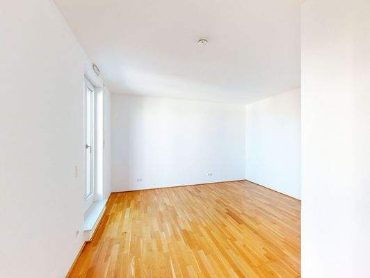 Lichtdurchflutetes Schlafzimmer