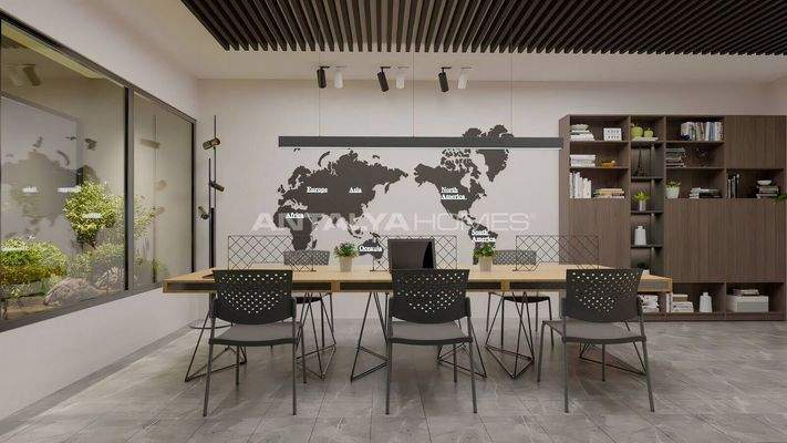 Flats in a Complex Close to the Beach in Alanya