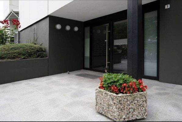 Eingangsbereich Wohnanlage