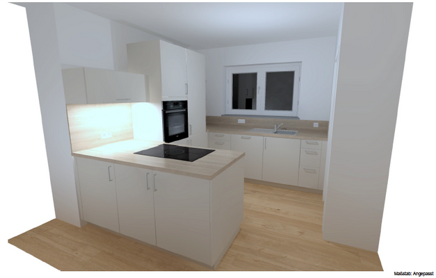 Visualisierung Küche, HEW1