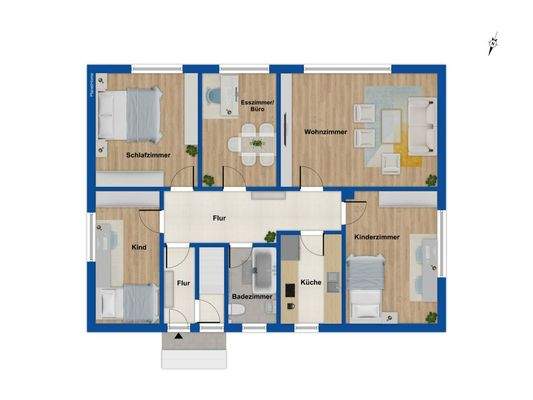 Grundriss Erdgeschoss