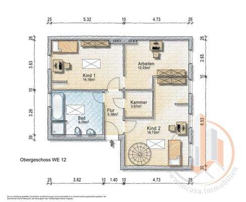 Grundriss Dachgeschoss