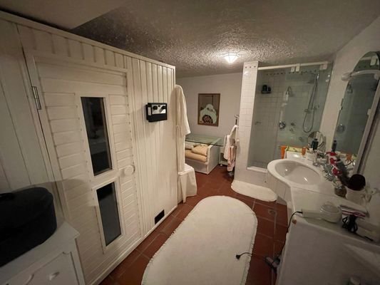 Sauna _Dusche im UG