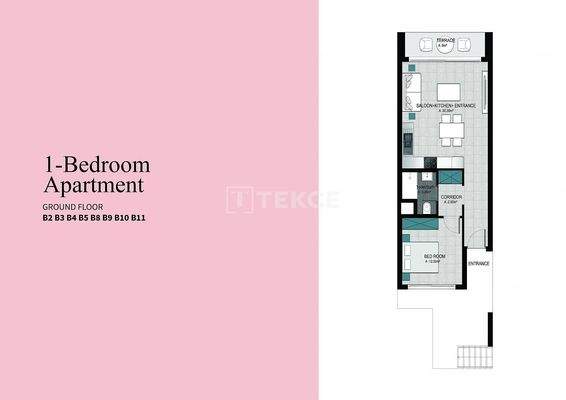 Mountain-View Apartments Near the Sea in Karaağaç Girne