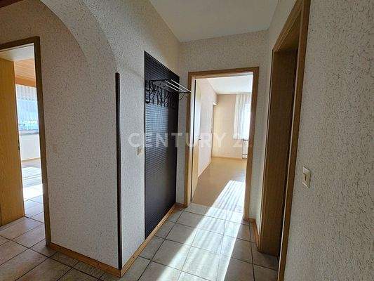 Hinterer Flur der Wohnung im EG 