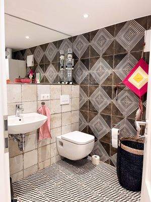 Badezimmer am Schlafzimmer