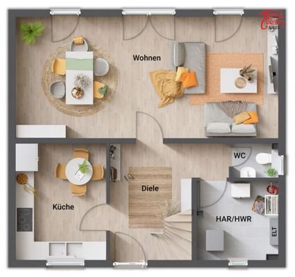 Grundriss EG