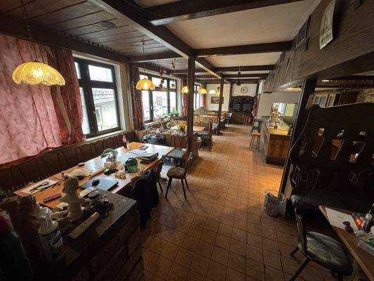Blick in die Gaststube