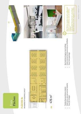 Grundriss Flächen B1