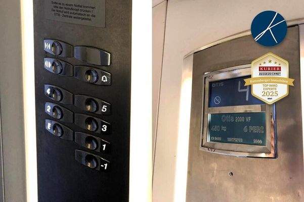 moderner Lift bis in den Keller