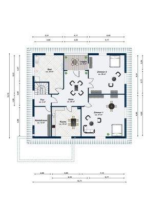 Grundriss Dachgeschoss