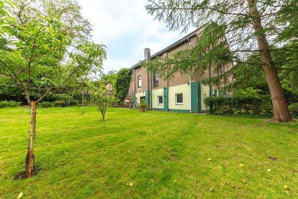 Rückansicht Wohngebäude