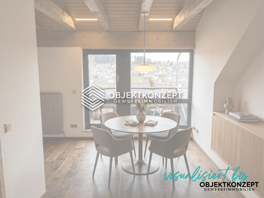 visualisiert Wohnen Obergeschoss