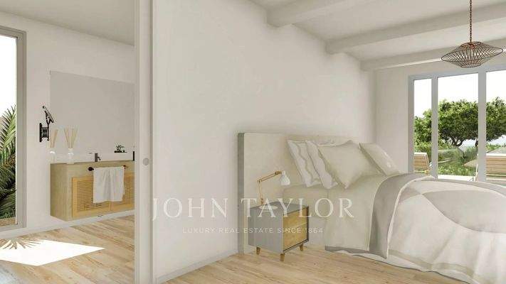 Schlafzimmer Parkett