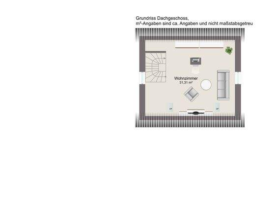 Grundriss Dachgeschoss