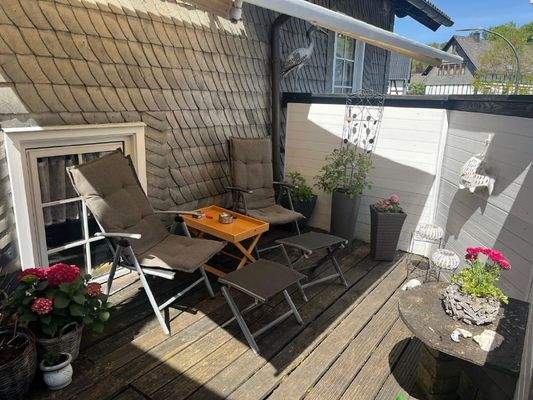 Terrasse Betreiberwohnung