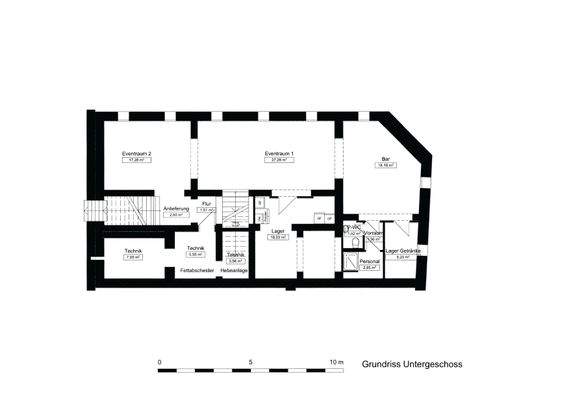 Grundriss-Skizze Erdgeschoss