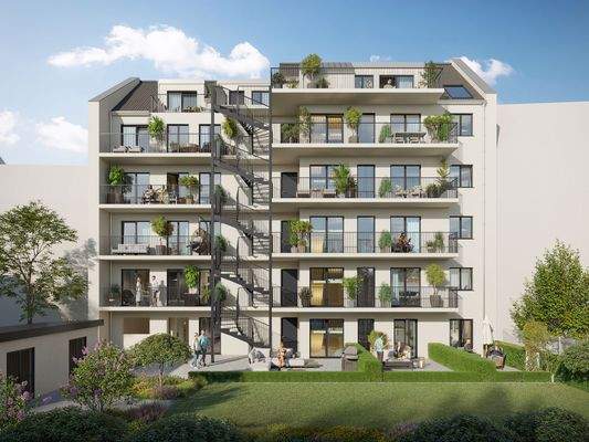 Neubau-Eigentumswohnungen mit Balkon