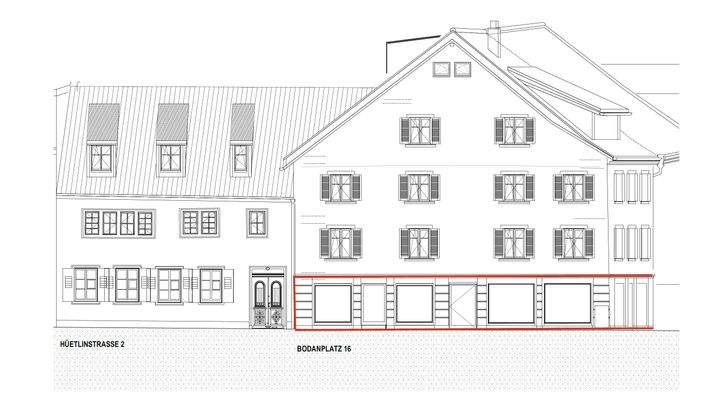 Ansicht Hüetlinstrasse