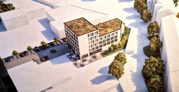 Dachaufsicht Hotelanlage