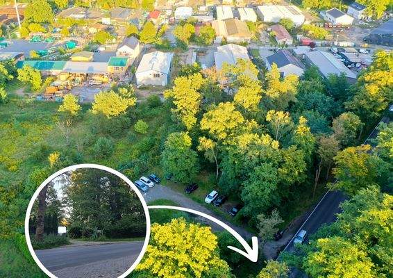 Bestandszufahrt im Süden