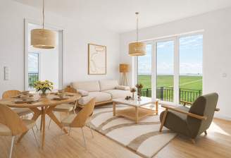Vom Meer umarmt (mit KI visualisiert)