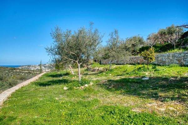 Kreta, Douliana: Faszinierendes Haus mit Meer- und Bergblick