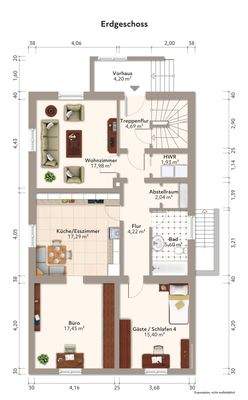 Erdgeschoss Grundriss