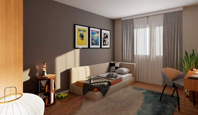 Persönlich eingerichtet mit viel Tageslicht und Ra