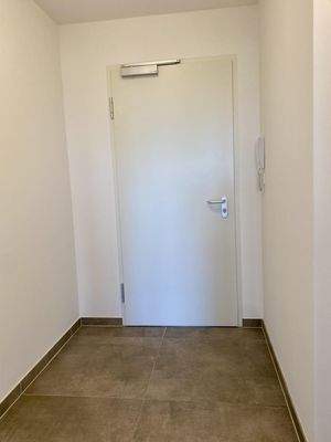 Wohnungstür, Platz für Garderobe