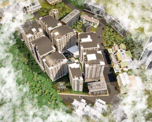 Apartments Near the Mall in Antalya Muratpasa