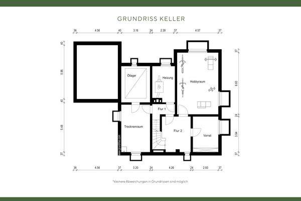 Grundriss Keller