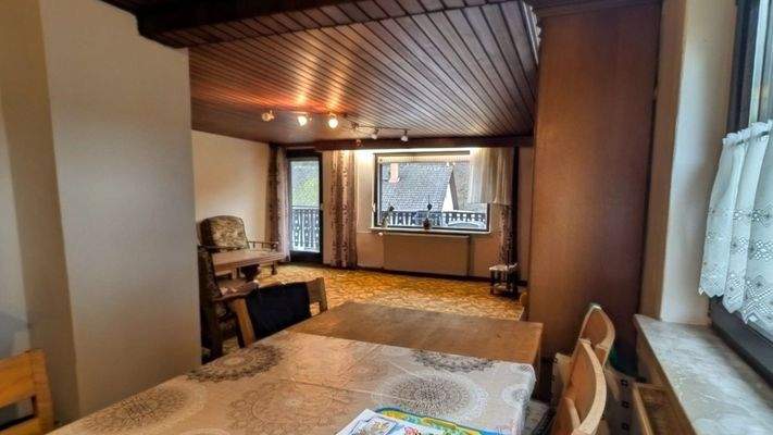 Wohn-Esszimmer im Erdgeschoss