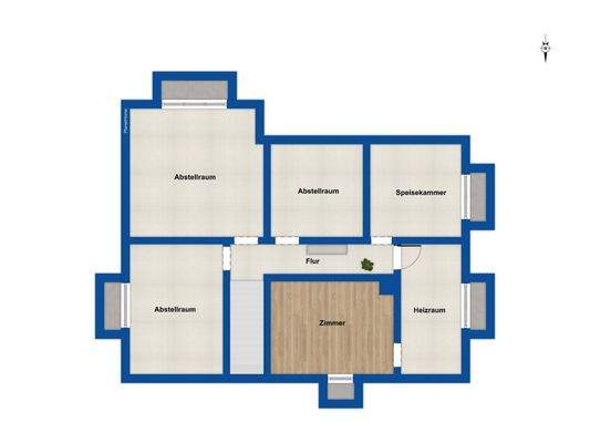 Grundriss Kellergeschoss