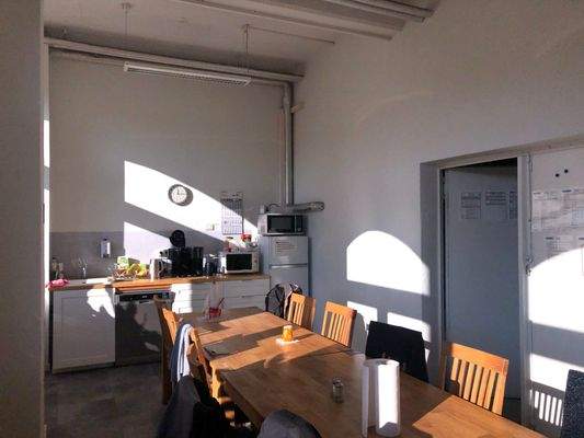 Küche und Sozialraum