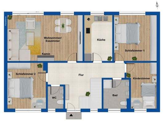 Grundriss Erdgeschoss