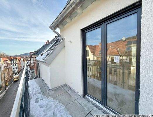 Balkon vom Schlafzimmer