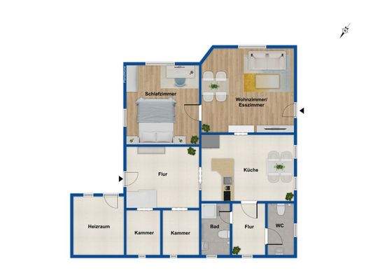 Grundriss Erdgeschoss