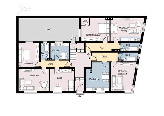 Grundriss Erdgeschoss