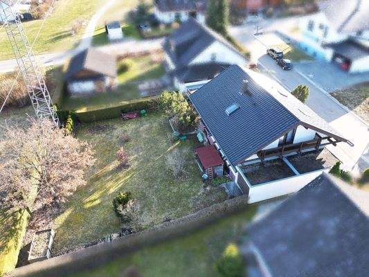 Hausansicht - Drohne