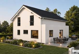 Kundenhaus Gartenansicht